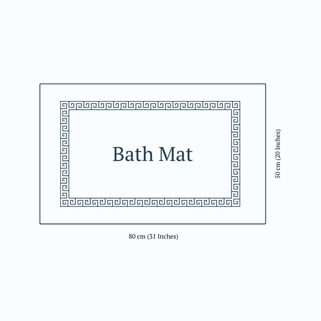 Bathmat Size Guide for UAE commercial textile supply