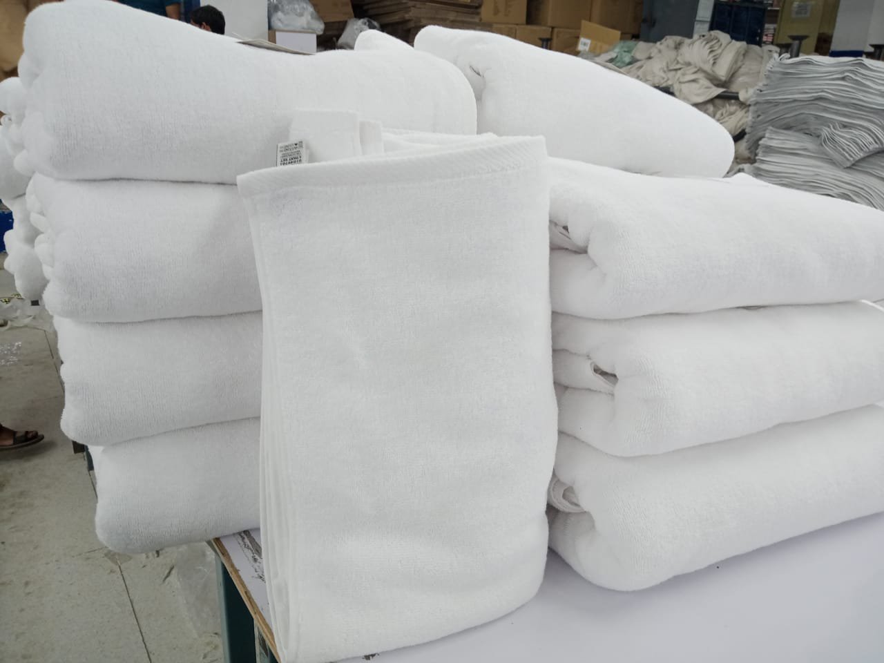 Bath Sheet White 100X200Cm