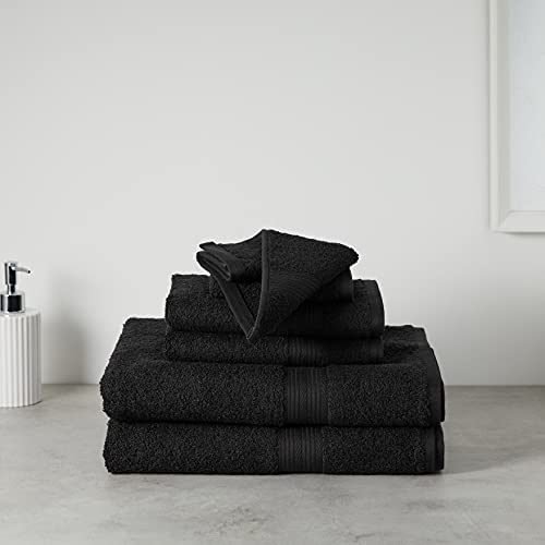 Black Color Bath Towel