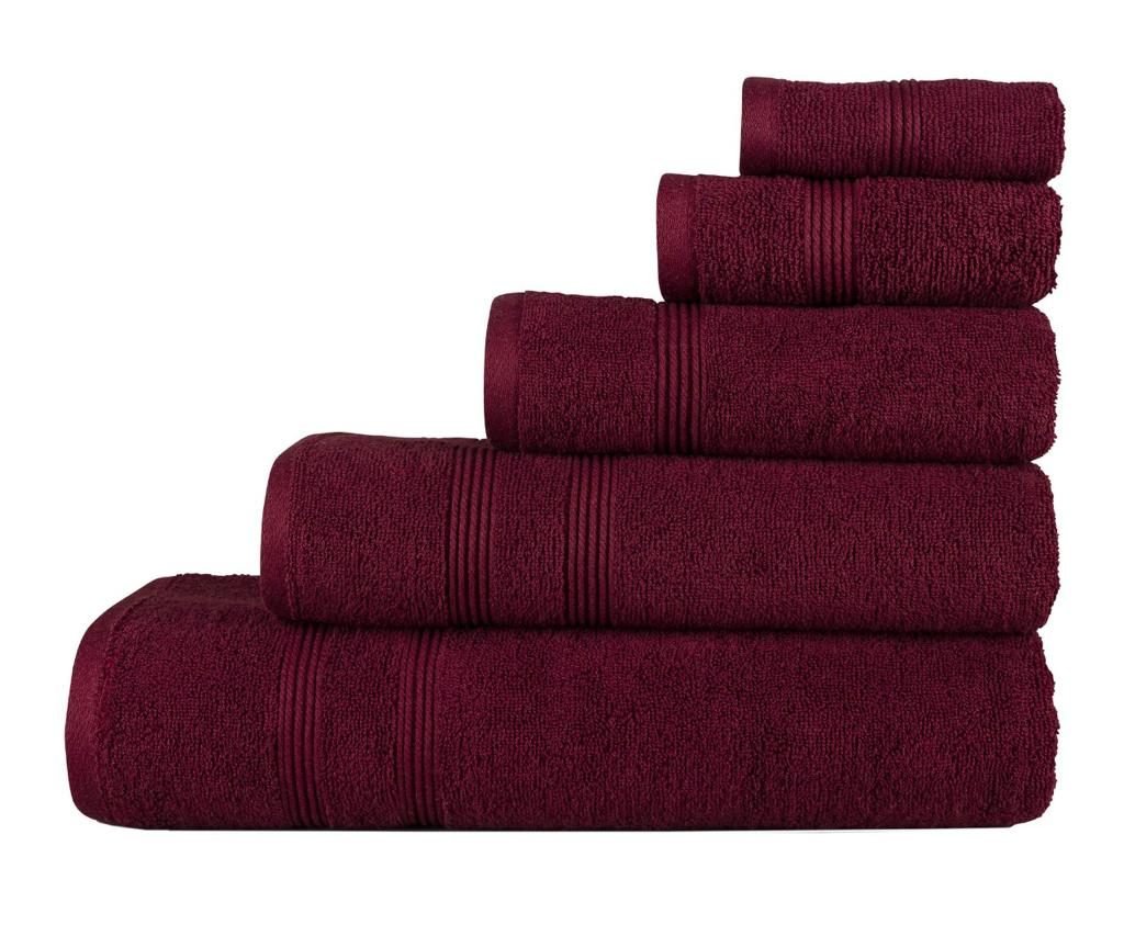 Maroon Colour Bath Towel for UAE commercial textile supply