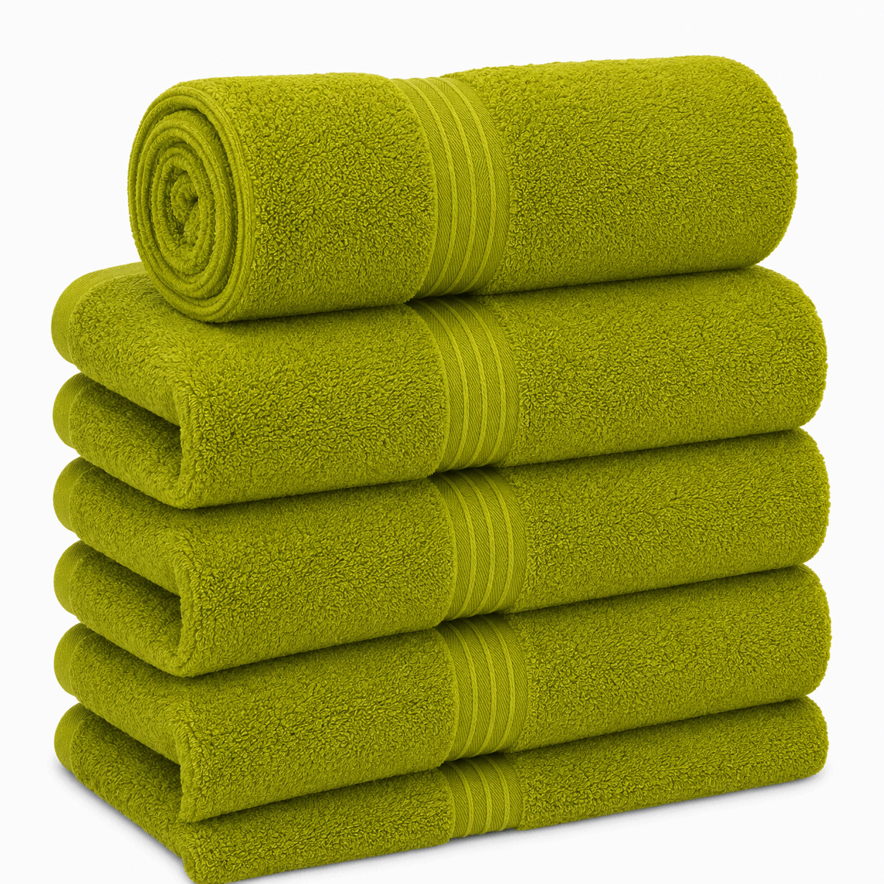 Dark Green Beach Towel 550Gsm Cotton