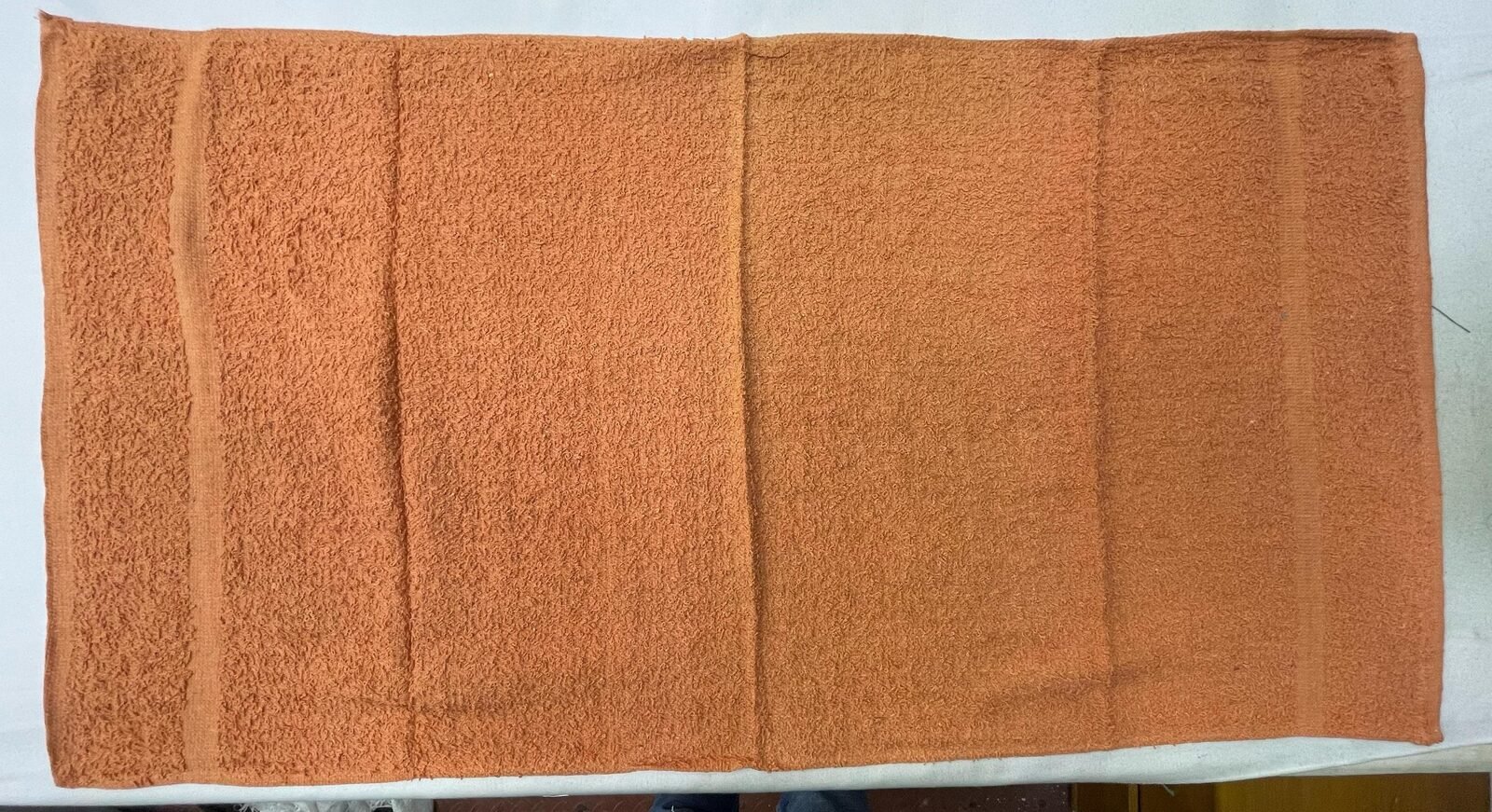 Dark Orange Cleaning Towel 50X100Cm