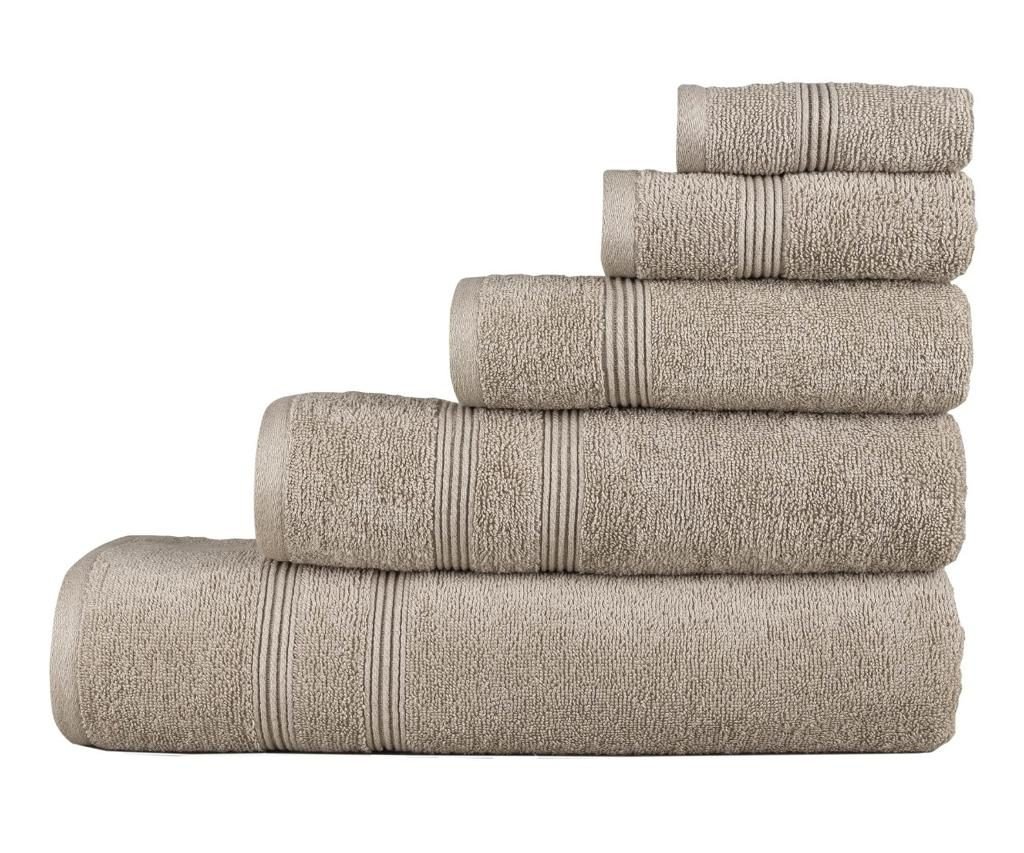 Beige Face Towel 30X30Cm