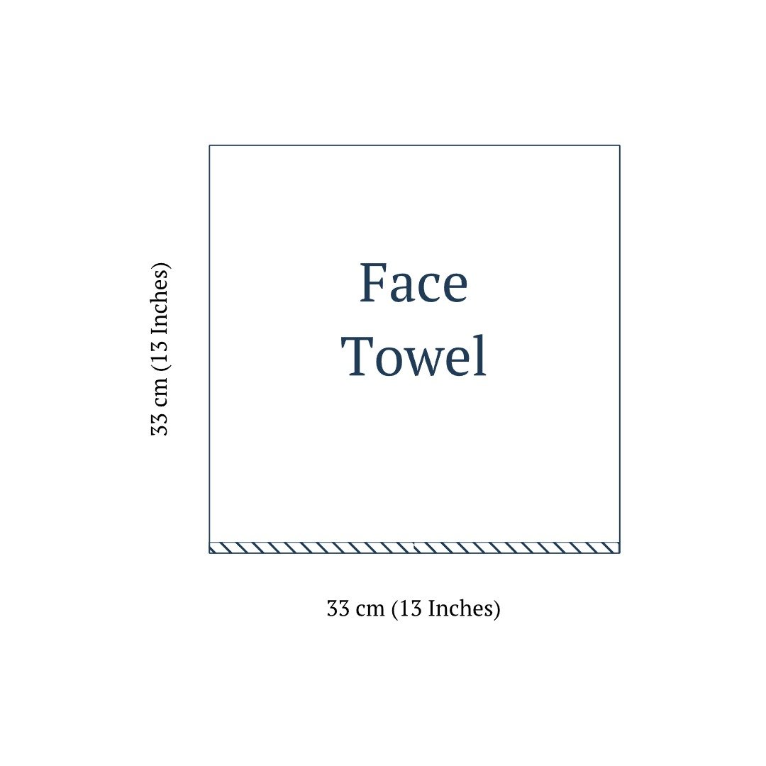 Face Towel Size Guide for UAE commercial textile supply
