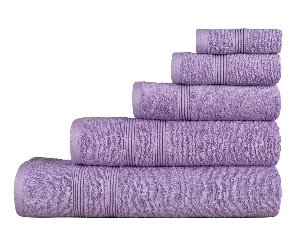 Lavender Color Premium Hair Towel