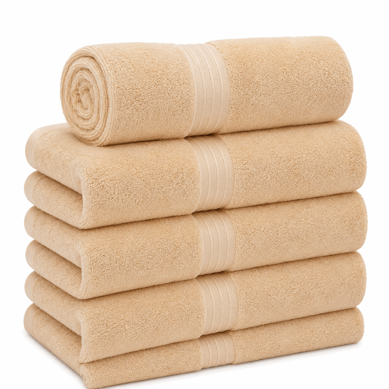 Hand Towel Peach Towel 550Gsm Cotton