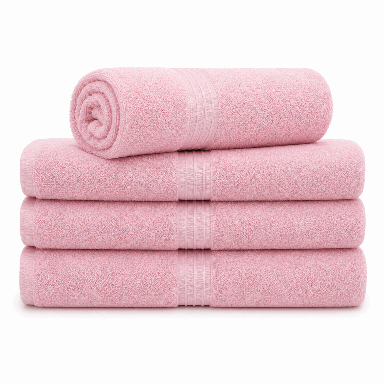 Hand Towel Pink Towel 550Gsm Cotton