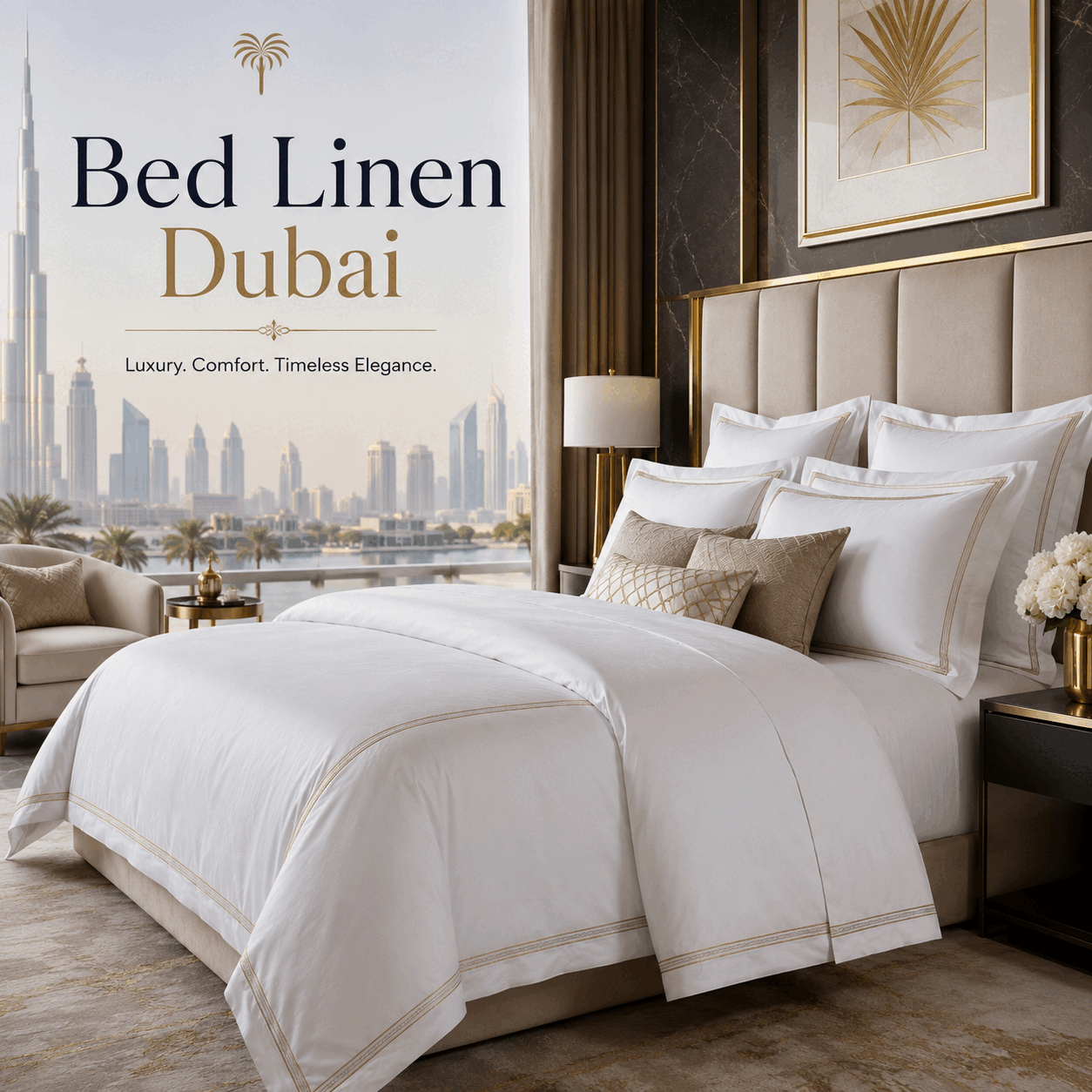 Bed Linen In Dubai for UAE commercial textile supply