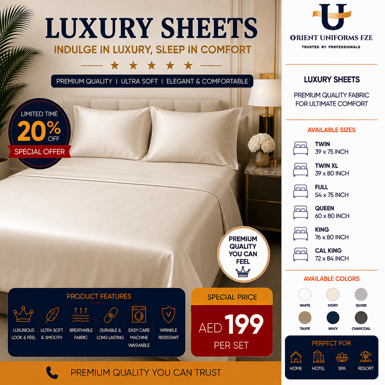 King Bed Sheet