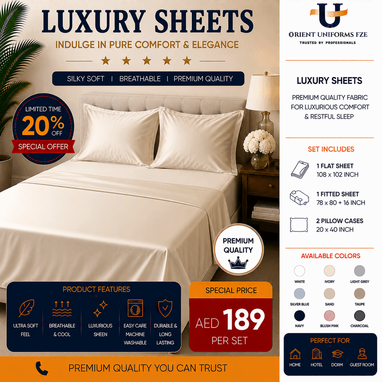 Sheets — Flat Sheet Design 2