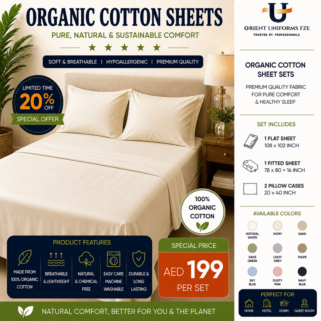 Organic Cotton Sheets