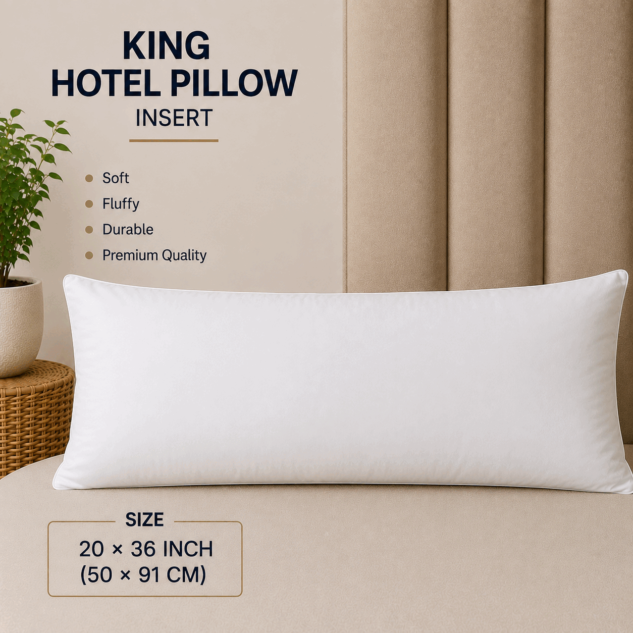 Kings Size Hotel Pillow