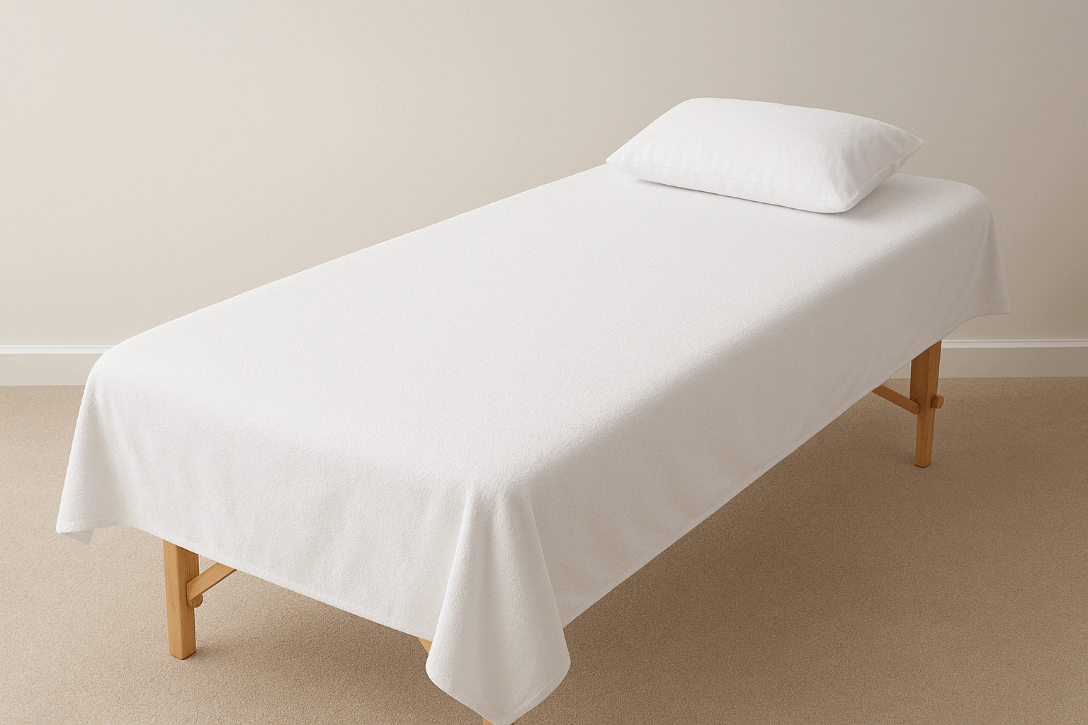 Terry Cotton Bed Sheet
