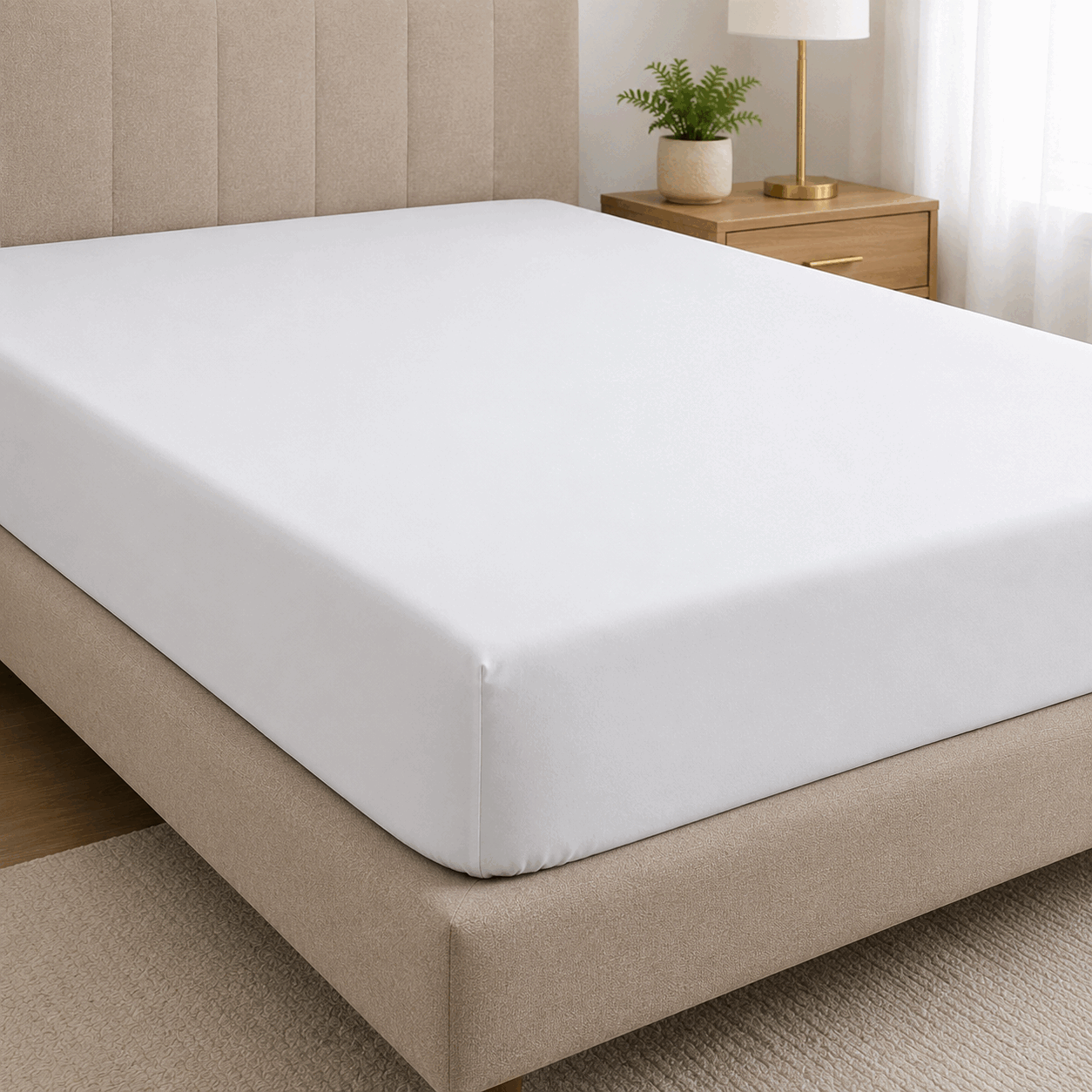 Fitted Sheet for UAE commercial textile supply