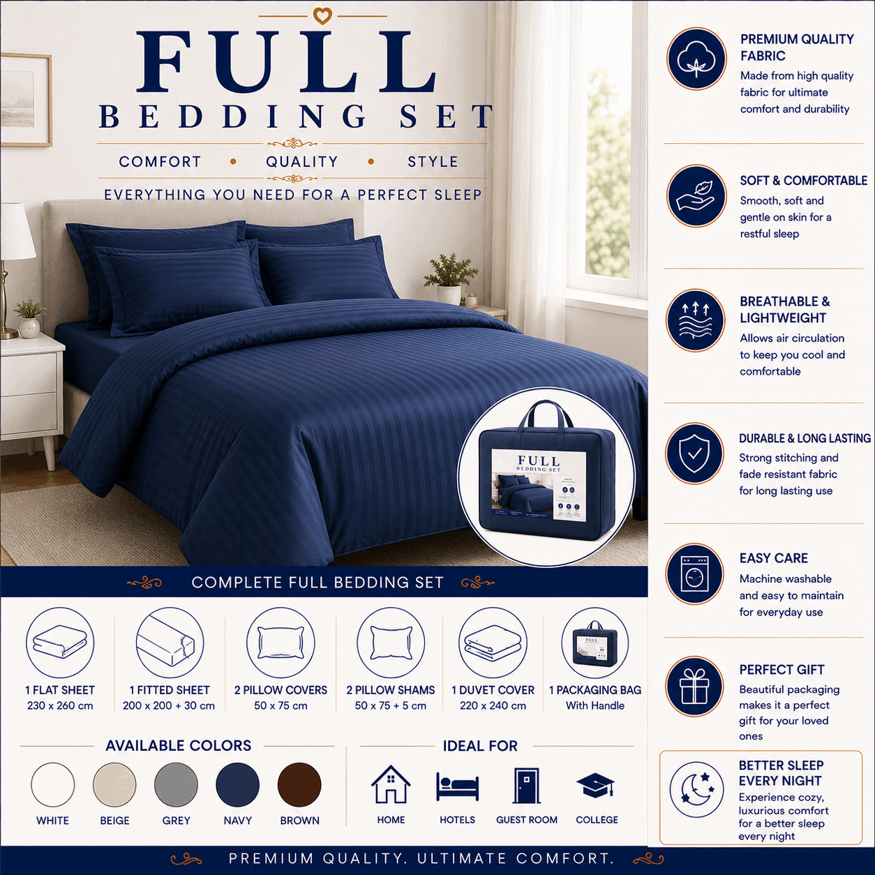 Full Bedding Sets
