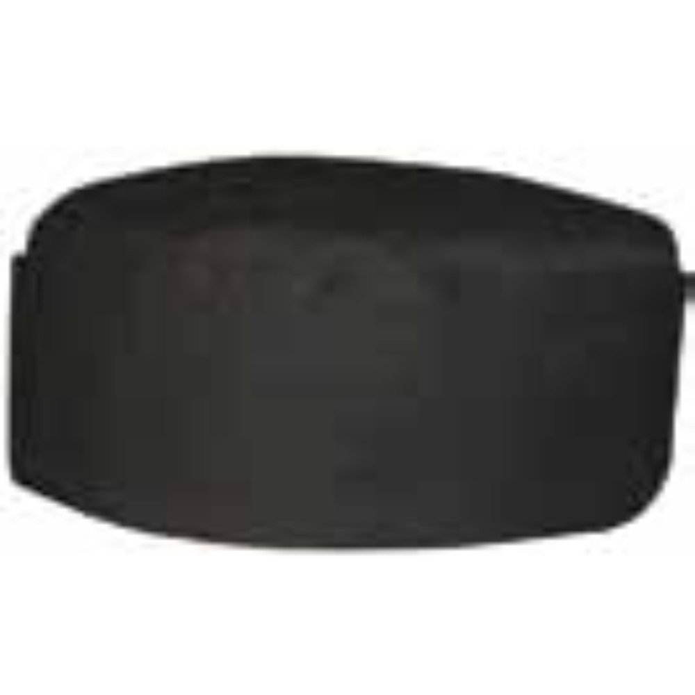 Kitchen Chef Black Cotton Cap