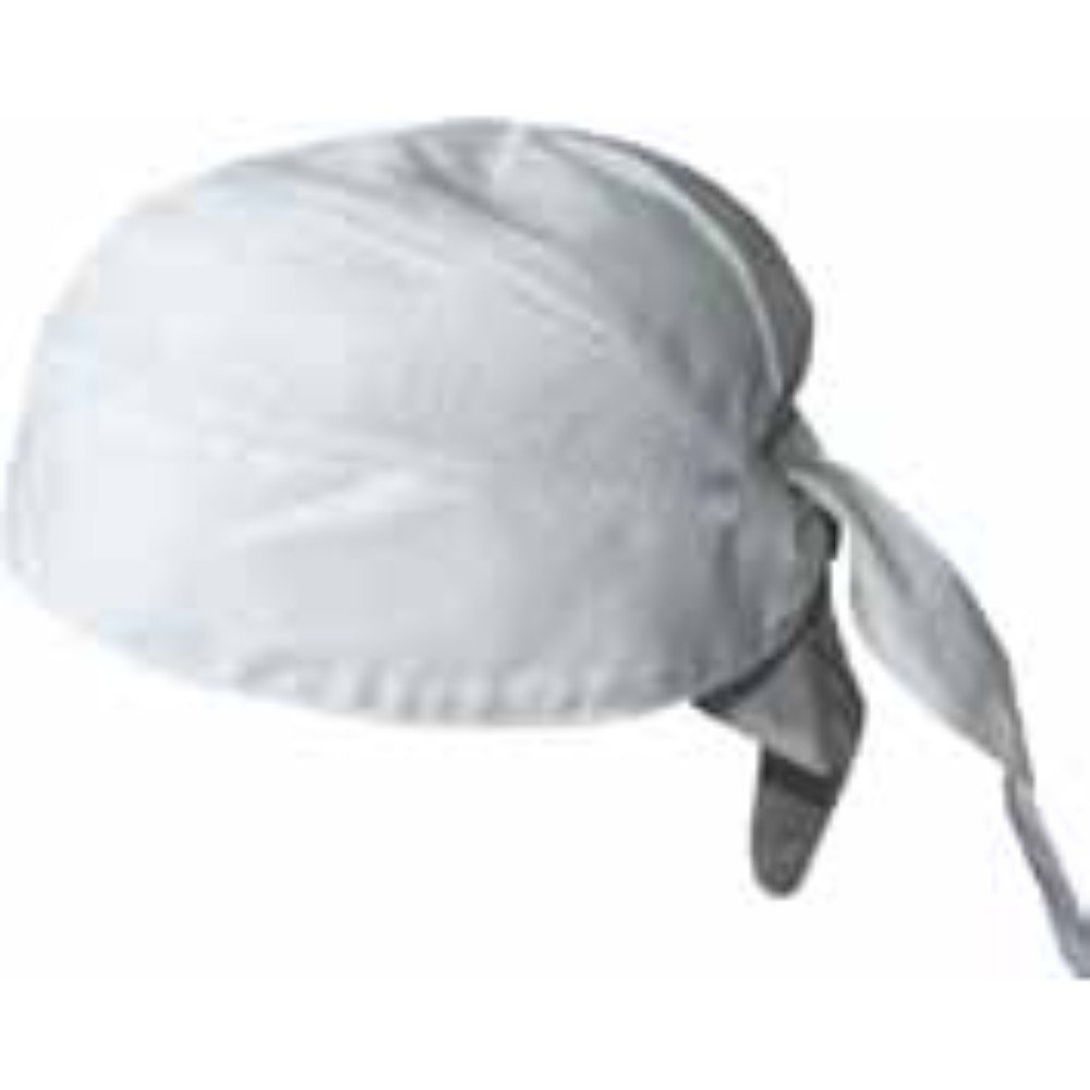 Kitchen White Bandana Cap