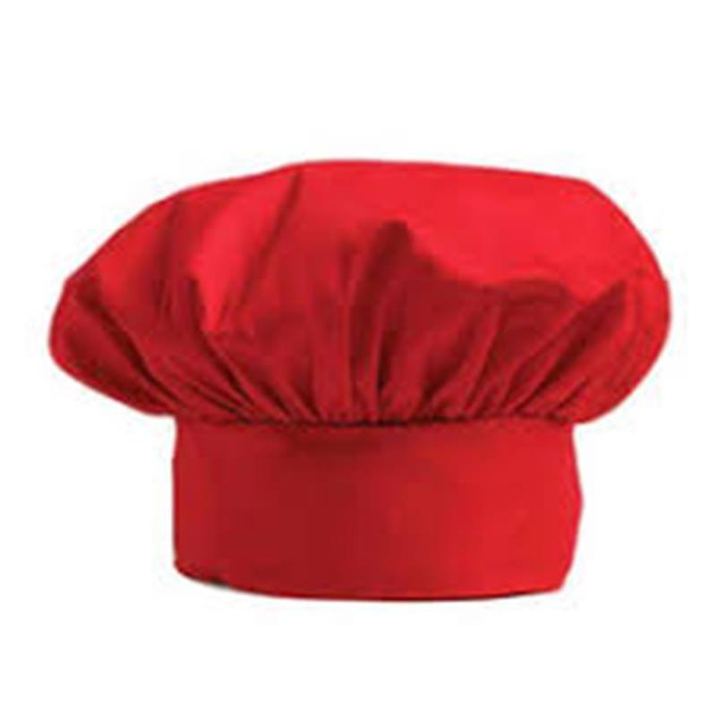 Red Kitchen Chef Caps