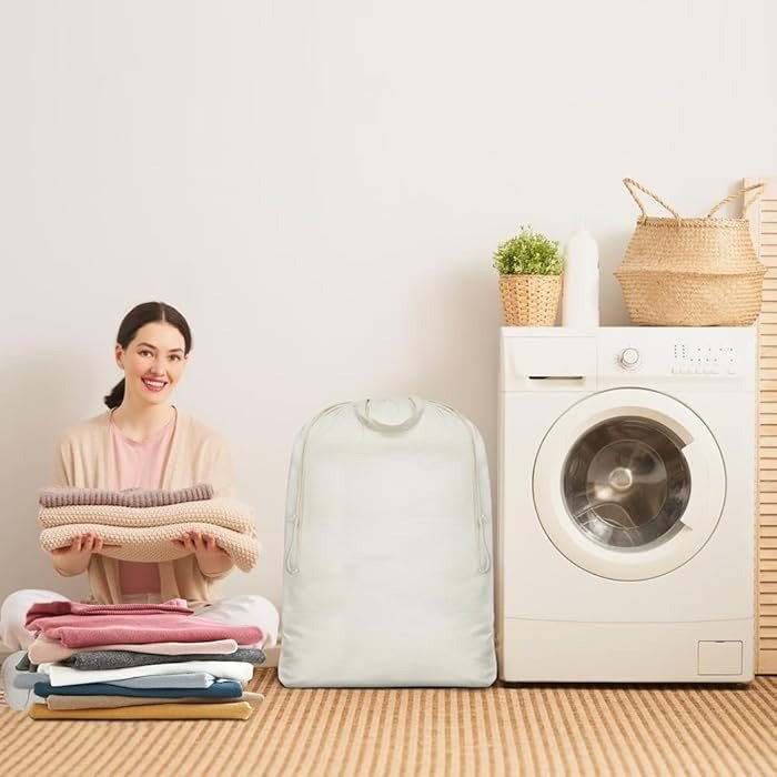 Canvas Laundry Bag Washing Room