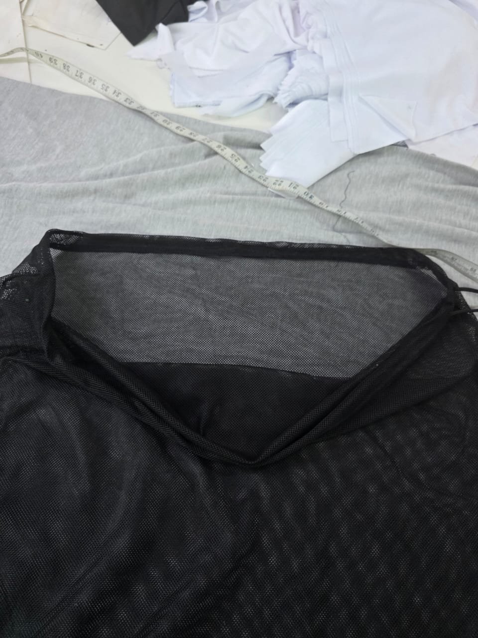 Mesh Material Black At Pm