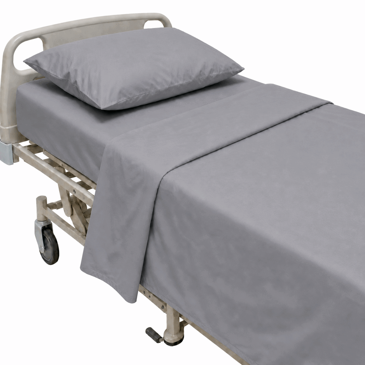 Grey Hospital Bed Sheet