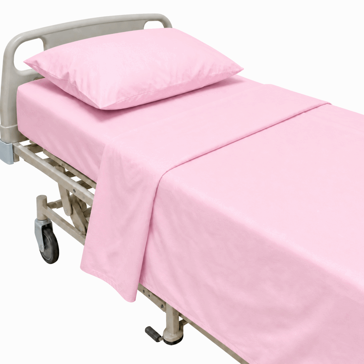 Pink Hospital Bed Sheet