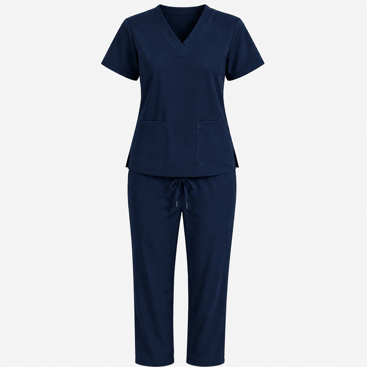 Navy Blue Colour Scrub Suit 1 for UAE commercial textile supply