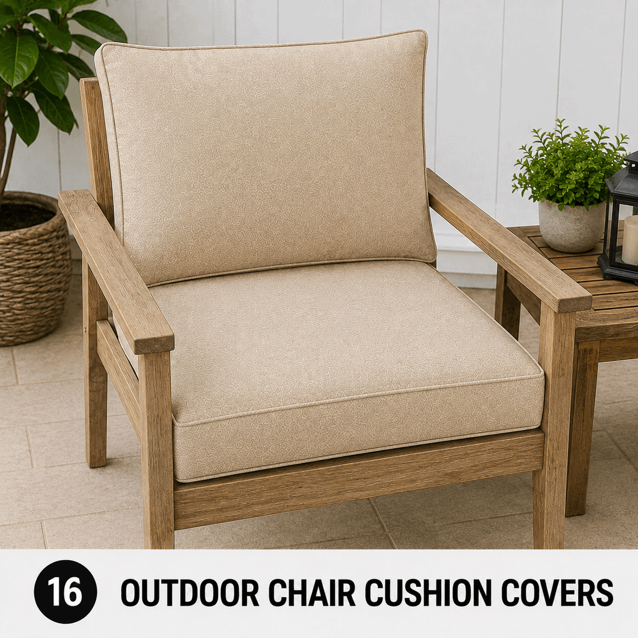 Outdoor Chair Cushion Covers