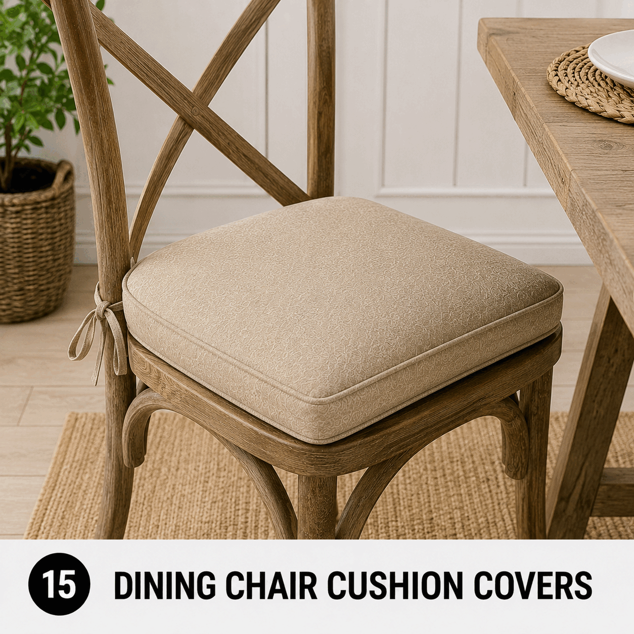 Outdoor Dinning Chair Cushion Covers