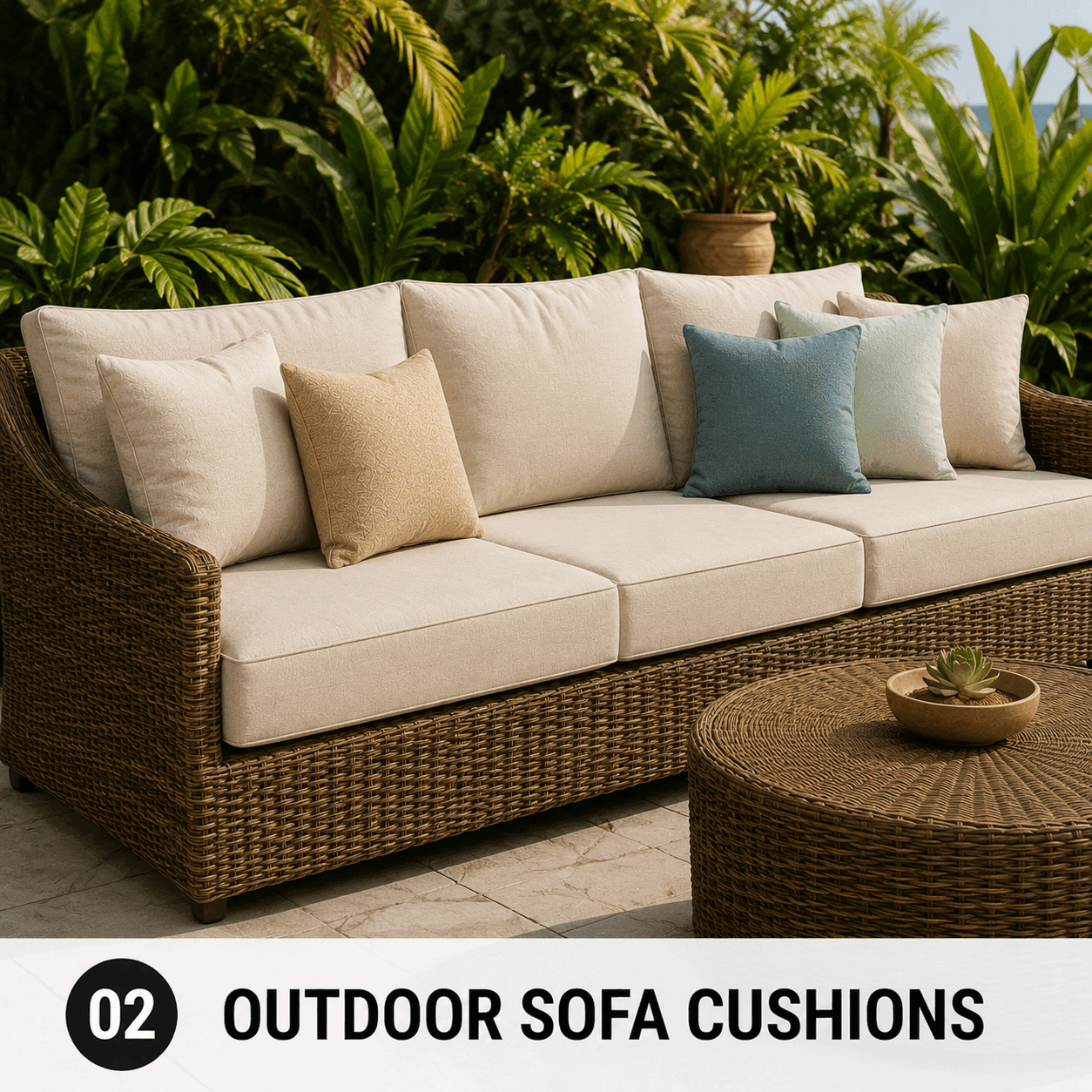 Outdoor Sofa Cushions