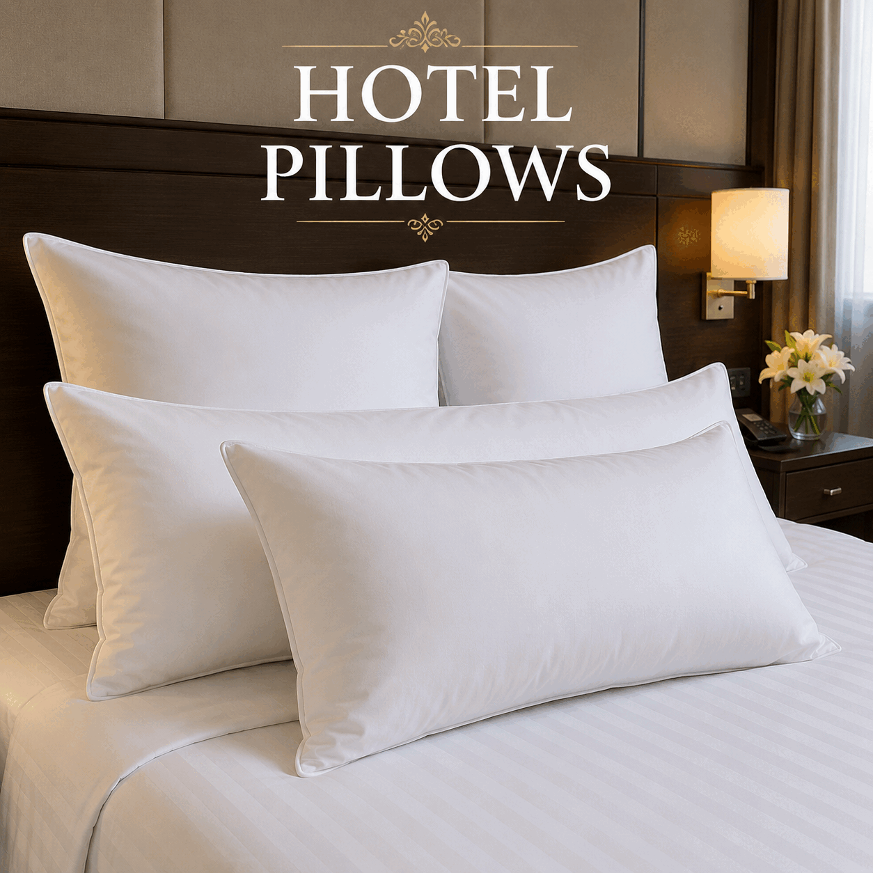 Hotel Pillows for UAE commercial textile supply