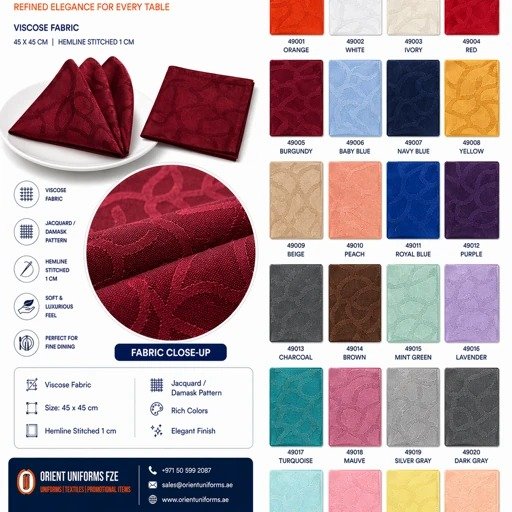 Burgundy Red Table Cloth Colour Palette