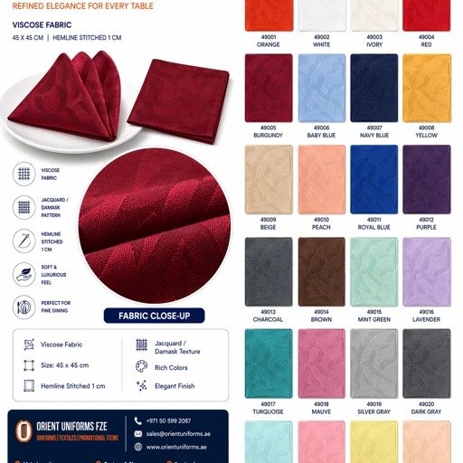 Burgundy Table Cloth Full Colour Range