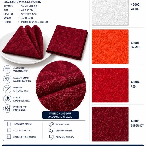 Burgundy Table Cloth Fabric