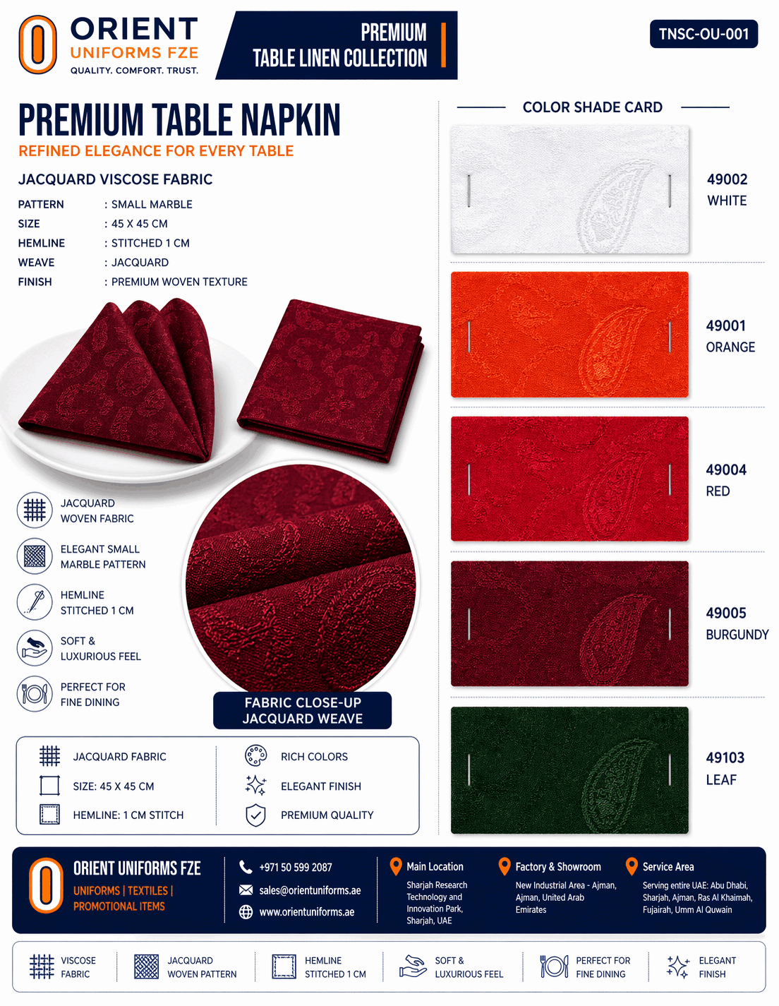 Red And Burgundy Table Cloth Collection